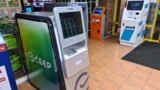 Банкоматы российских банков в Симферополе в аннексированном Крыму 