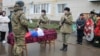 Похороны татарстанца, погибшего на войне в Украине, архивное фото
