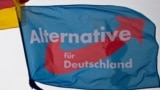 FILE PHOTO: Supporters of the AfD party wave flags during an event to rally support for Sunday's European Parliament elections in Berlin